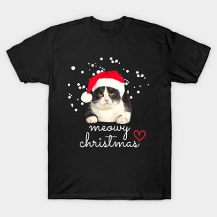 Meowy Christmas T-Shirt